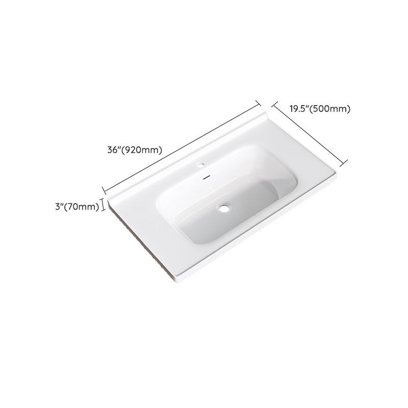 Modern Basin Sink Porcelain with Overflow Drop-in Bathroom Sink(Not Included Faucet) Clearhalo 'Bathroom Remodel & Bathroom Fixtures' 'Bathroom Sinks & Faucet Components' 'Bathroom Sinks' 'bathroom_sink' 'Home Improvement' 'home_improvement' 'home_improvement_bathroom_sink' 1200x1200_16219a63-af0d-488f-b1cf-3e14e473fb0e