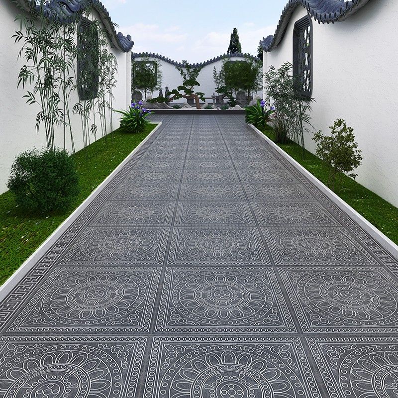 Modern Style Outdoor Floor Tile Square Straight Edge Vintage Floor Tile Clearhalo 'Floor Tiles & Wall Tiles' 'floor_tiles_wall_tiles' 'Flooring 'Home Improvement' 'home_improvement' 'home_improvement_floor_tiles_wall_tiles' Walls and Ceiling' 1200x1200_163778a3-a936-4627-8a8b-16acf2f90ac0