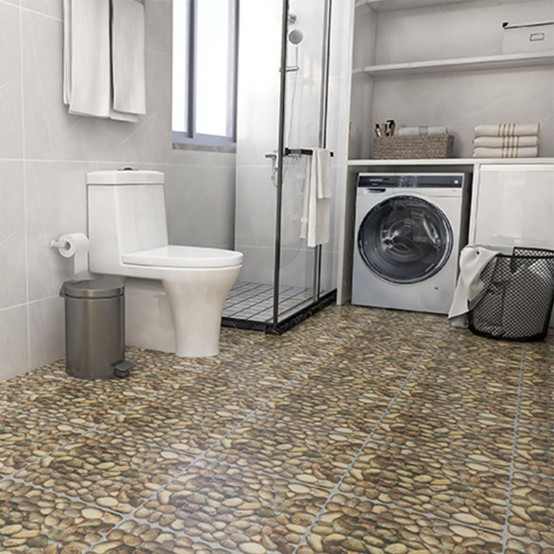 Square Vinyl Flooring Peel and Stick Stone Design PVC Flooring for Living Room Clearhalo 'Flooring 'Home Improvement' 'home_improvement' 'home_improvement_vinyl_flooring' 'Vinyl Flooring' 'vinyl_flooring' Walls and Ceiling' 1200x1200_163d3ad2-748d-4178-8279-6752f6076430