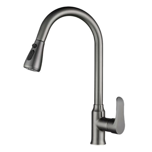 Gooseneck 1-Handle Faucet Copper with Pull out Sprayer with Water Dispenser Faucet Clearhalo 'Home Improvement' 'home_improvement' 'home_improvement_kitchen_faucets' 'Kitchen Faucets' 'Kitchen Remodel & Kitchen Fixtures' 'Kitchen Sinks & Faucet Components' 'kitchen_faucets' 1200x1200_168d5e12-ffe5-49ea-b6bb-0b9dbe3cab2f