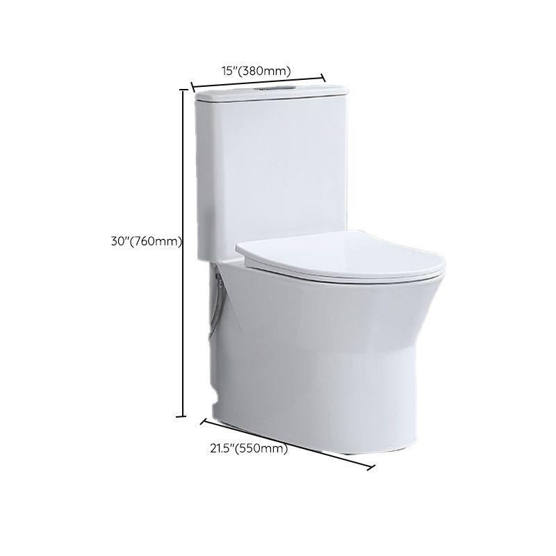 Contemporary Flush Toilet Floor Mounted Siphon Jet Porcelain Urine Toilet Clearhalo 'Bathroom Remodel & Bathroom Fixtures' 'Home Improvement' 'home_improvement' 'home_improvement_toilets' 'Toilets & Bidets' 'Toilets' 1200x1200_1697cd75-d65d-4b5e-949a-8f0438d34741