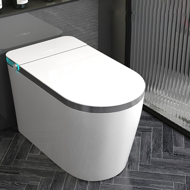 Modern Floor Mount Bidet with Tank and Heated Seat in White Finish Clearhalo 'Bathroom Remodel & Bathroom Fixtures' 'Bidets' 'Home Improvement' 'home_improvement' 'home_improvement_bidets' 'Toilets & Bidets' 1200x1200_169a05bb-9159-4b55-ae14-4ec446944cef
