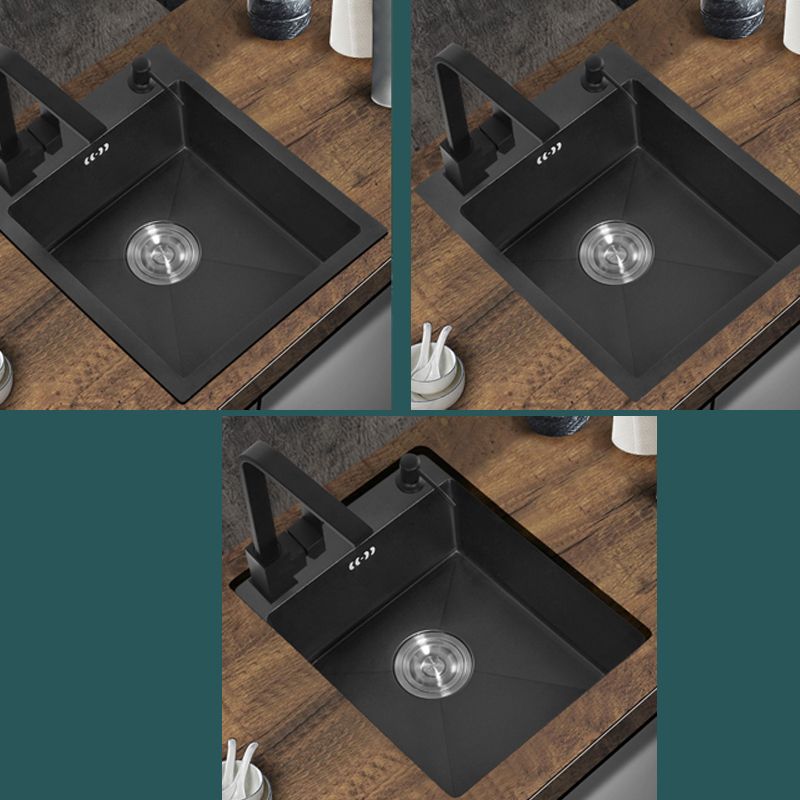Contemporary Kitchen Sink Corrosion Resistant Stainless Steel Kitchen Sink Clearhalo 'Home Improvement' 'home_improvement' 'home_improvement_kitchen_sinks' 'Kitchen Remodel & Kitchen Fixtures' 'Kitchen Sinks & Faucet Components' 'Kitchen Sinks' 'kitchen_sinks' 1200x1200_16bedd3b-114b-4ea9-abbf-141348b0c88f