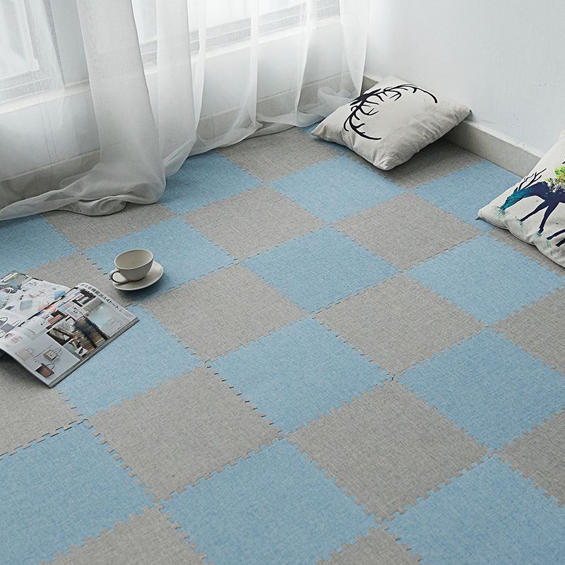 Carpet Tile Fade Resistant Non-Skid Solid Color Interlocking Carpet Tile Living Room Clearhalo 'Carpet Tiles & Carpet Squares' 'carpet_tiles_carpet_squares' 'Flooring 'Home Improvement' 'home_improvement' 'home_improvement_carpet_tiles_carpet_squares' Walls and Ceiling' 1200x1200_16dd4183-11d8-43c0-b030-74543ab62dc2