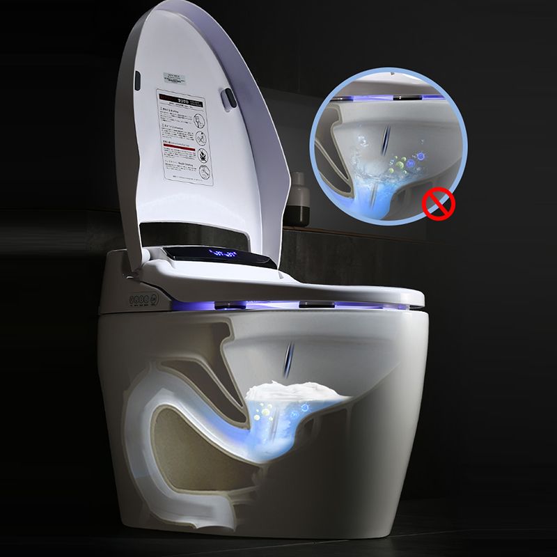 Contemporary Elongated Floor Standing Bidet Smart Bidet with Heated Seat Clearhalo 'Bathroom Remodel & Bathroom Fixtures' 'Bidets' 'Home Improvement' 'home_improvement' 'home_improvement_bidets' 'Toilets & Bidets' 1200x1200_16e6ad48-735c-42b2-aab8-f3e53e6b3d6f