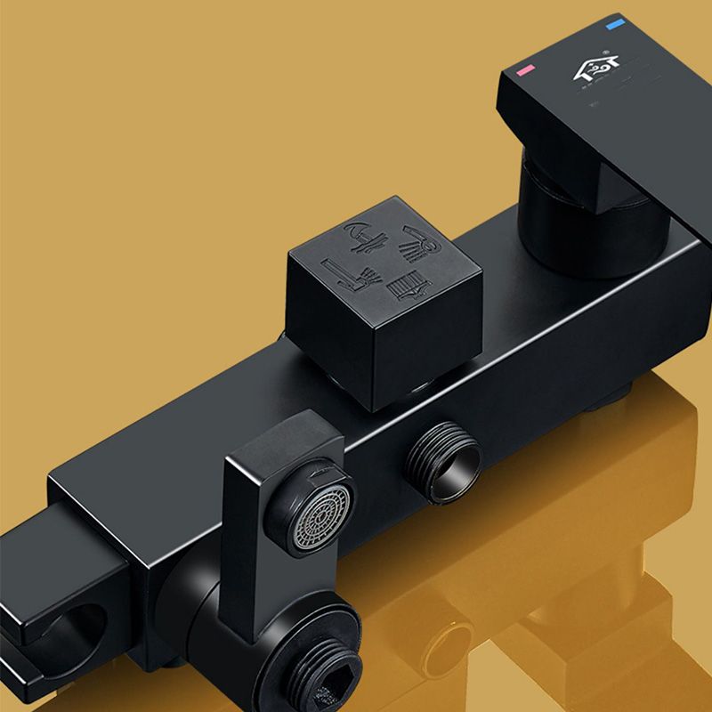 Shower System Wall Mount Adjustable Spray Pattern Shower Arm Shower Set with Shower Hose Clearhalo 'Bathroom Remodel & Bathroom Fixtures' 'Home Improvement' 'home_improvement' 'home_improvement_shower_faucets' 'Shower Faucets & Systems' 'shower_faucets' 'Showers & Bathtubs Plumbing' 'Showers & Bathtubs' 1200x1200_17054dd6-43f8-415a-8076-415a07f3603c