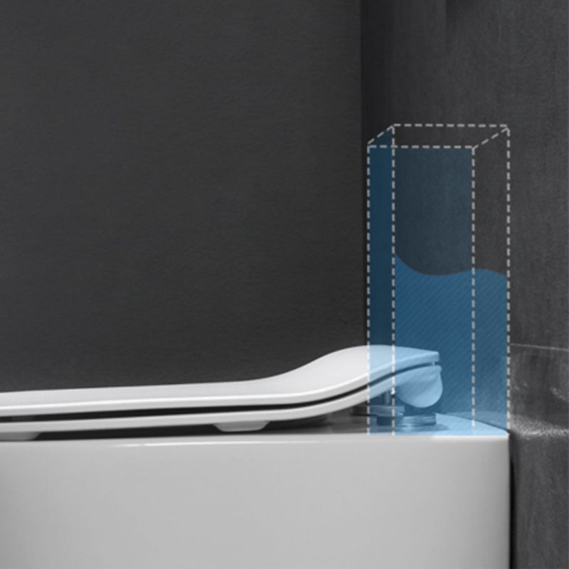 Modern Ceramic Flush Toilet Wall Mount White Toilet Bowl for Washroom Clearhalo 'Bathroom Remodel & Bathroom Fixtures' 'Home Improvement' 'home_improvement' 'home_improvement_toilets' 'Toilets & Bidets' 'Toilets' 1200x1200_1749308f-3615-4be7-bbf9-46e2f4ad9382