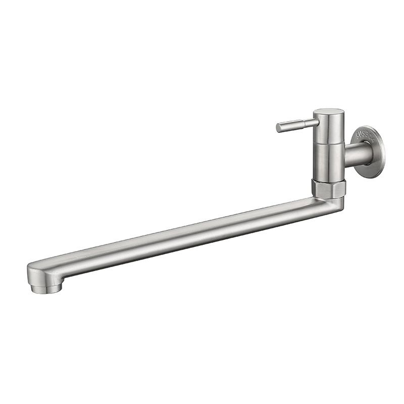 Kitchen Faucet Pot Filler Single Handle Swivel Stainless Steel Kitchen Faucet Clearhalo 'Home Improvement' 'home_improvement' 'home_improvement_kitchen_faucets' 'Kitchen Faucets' 'Kitchen Remodel & Kitchen Fixtures' 'Kitchen Sinks & Faucet Components' 'kitchen_faucets' 1200x1200_174b8e62-972e-4b96-8747-82e8b1b884a5