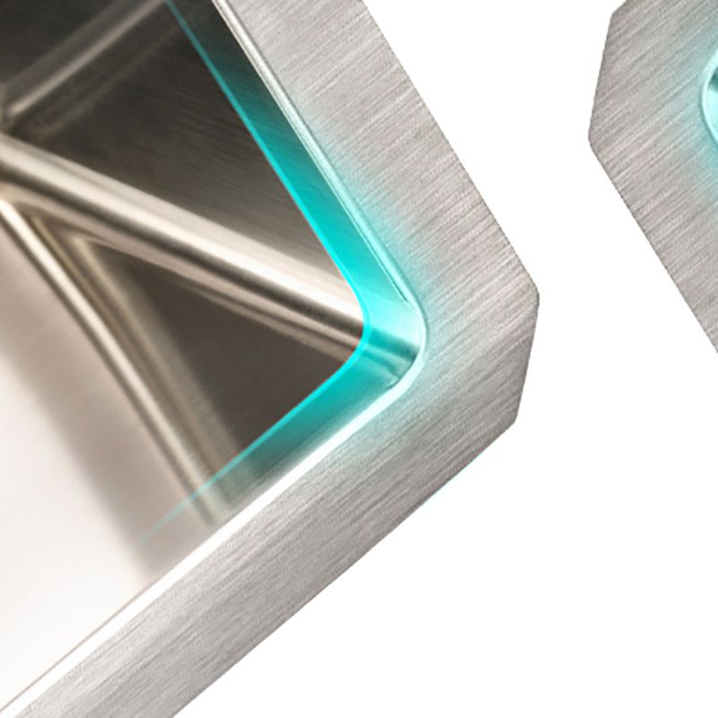 Square Stainless Steel Kitchen Sink Single Bowl Sink with Drain Assembly Clearhalo 'Home Improvement' 'home_improvement' 'home_improvement_kitchen_sinks' 'Kitchen Remodel & Kitchen Fixtures' 'Kitchen Sinks & Faucet Components' 'Kitchen Sinks' 'kitchen_sinks' 1200x1200_17502d9f-9a7d-41ac-a079-1c212dac0dea