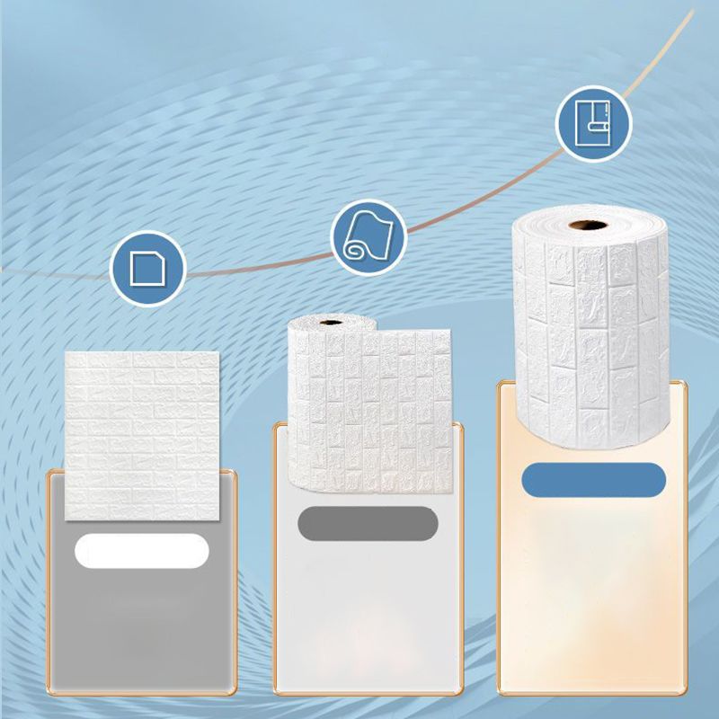 Modern Peel & Stick Subway Tile Water Resistant Wall Tile for Bedroom Living Room Clearhalo 'Flooring 'Home Improvement' 'home_improvement' 'home_improvement_wall_paneling' 'Wall Paneling' 'wall_paneling' 'Walls & Ceilings' Walls and Ceiling' 1200x1200_175171dc-2e68-4869-8f3d-90e9f3f1c569