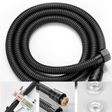 Modern Handheld Shower Head Adjustable Water Flow 5 Setting Wall-Mount Showerhead Clearhalo 'Bathroom Remodel & Bathroom Fixtures' 'Home Improvement' 'home_improvement' 'home_improvement_shower_heads' 'Shower Heads' 'shower_heads' 'Showers & Bathtubs Plumbing' 'Showers & Bathtubs' 1200x1200_1771ce13-b61d-4eba-83ed-3f5d30590381