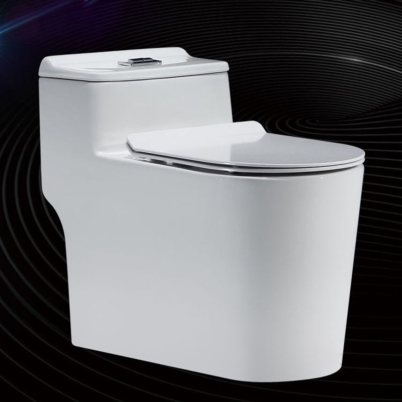 Siphon Jet Porcelain Toilet Bowl One-Piece Toilet Floor Mounted Urine Toilet Clearhalo 'Bathroom Remodel & Bathroom Fixtures' 'Home Improvement' 'home_improvement' 'home_improvement_toilets' 'Toilets & Bidets' 'Toilets' 1200x1200_17808554-87ce-4d08-987f-e5706dcf11a7