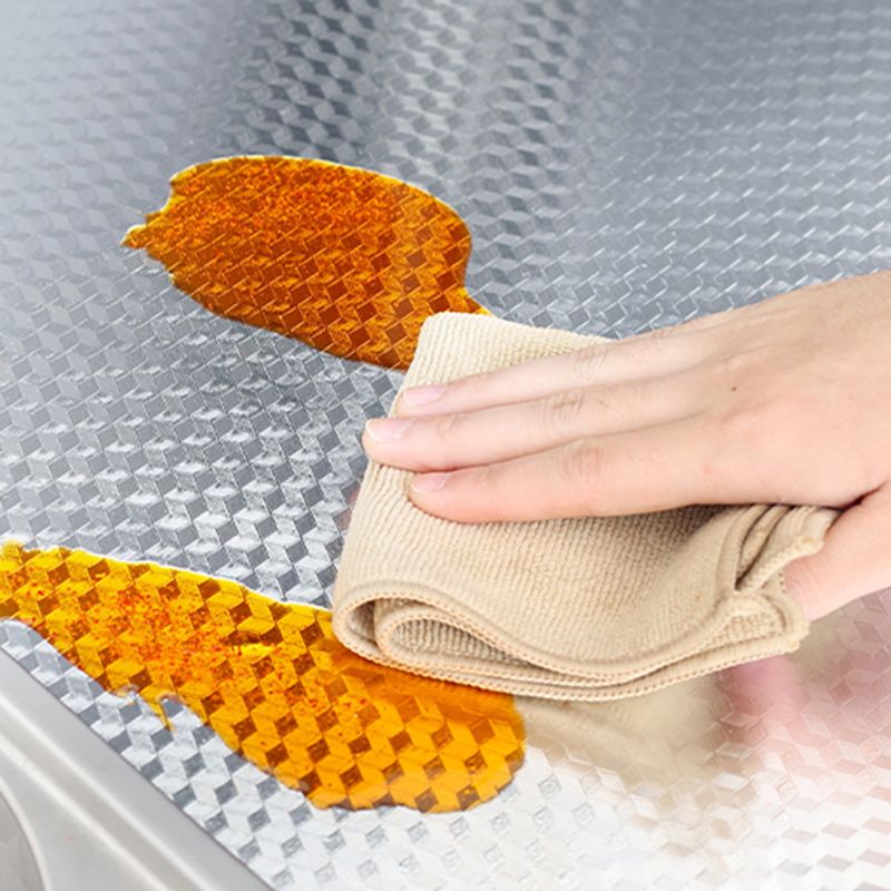 Modern Kitchen Backsplash Wallpaper Plaid Print Peel and Stick Backsplash Tile Clearhalo 'Flooring 'Home Improvement' 'home_improvement' 'home_improvement_peel_stick_blacksplash' 'Peel & Stick Backsplash Tile' 'peel_stick_blacksplash' 'Walls & Ceilings' Walls and Ceiling' 1200x1200_17a982c0-3473-431d-9216-89060f88be96