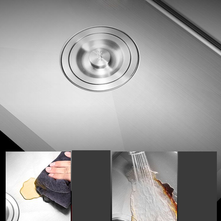 Drop-In Kitchen Sink with 2 Holes Stainless Steel Single Bowl Sink Clearhalo 'Home Improvement' 'home_improvement' 'home_improvement_kitchen_sinks' 'Kitchen Remodel & Kitchen Fixtures' 'Kitchen Sinks & Faucet Components' 'Kitchen Sinks' 'kitchen_sinks' 1200x1200_17b659e7-861c-4416-9db2-3cb3e0a0c8df