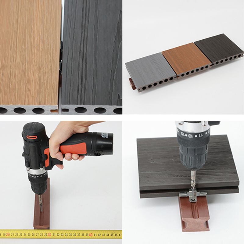 Contemporary Water Resistant Floor Tile Smooth Click Lock Engineered ...