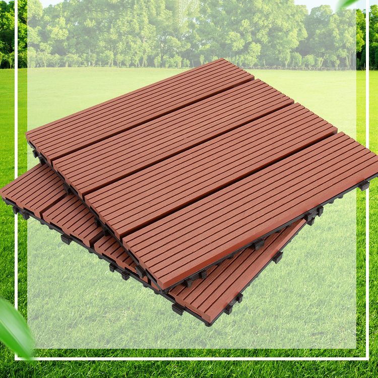 Interlocking Deck Tile Solid Color Water-Resistant Composite Deck Tile Kit Clearhalo 'Home Improvement' 'home_improvement' 'home_improvement_outdoor_deck_tiles_planks' 'Outdoor Deck Tiles & Planks' 'Outdoor Flooring & Tile' 'Outdoor Remodel' 'outdoor_deck_tiles_planks' 1200x1200_17dd09f4-2e8a-46db-9e48-42d123325bc4