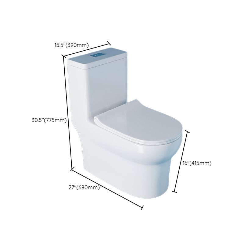 Contemporary Floor Mounted Toilet Bowl One-Piece Toilet for Washroom Clearhalo 'Bathroom Remodel & Bathroom Fixtures' 'Home Improvement' 'home_improvement' 'home_improvement_toilets' 'Toilets & Bidets' 'Toilets' 1200x1200_18009d20-1ebc-4b02-af93-af03178beab0