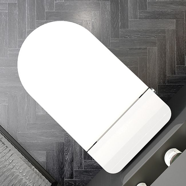 Dryer Elongated Floor Mount Bidet White Floor Standing Bidet with Heated Seat Clearhalo 'Bathroom Remodel & Bathroom Fixtures' 'Bidets' 'Home Improvement' 'home_improvement' 'home_improvement_bidets' 'Toilets & Bidets' 1200x1200_1806cd17-5861-4b8e-9800-4a4223457b62