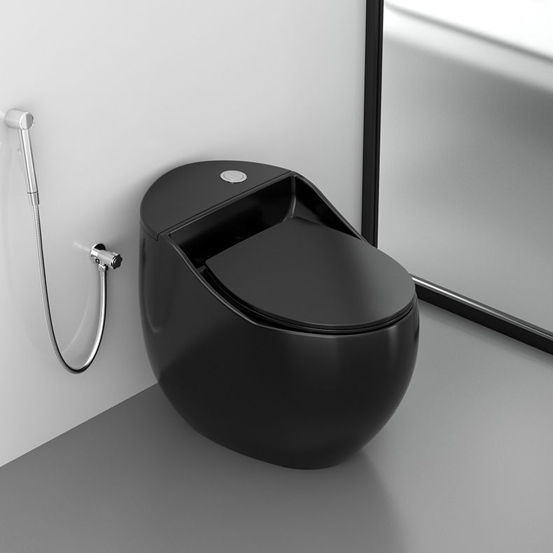 Modern Skirted Toilet Bowl Siphon Jet Toilet with Slow Close Seat for Bathroom Clearhalo 'Bathroom Remodel & Bathroom Fixtures' 'Home Improvement' 'home_improvement' 'home_improvement_toilets' 'Toilets & Bidets' 'Toilets' 1200x1200_182ac7c9-acef-4ad6-aaea-3bf517cc1fb2