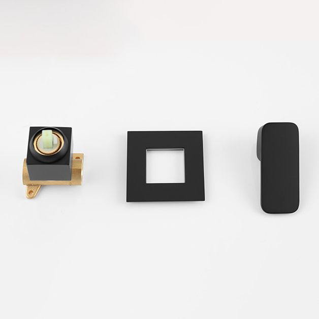 Wall Mount Bathroom Faucet Waterfall Spout Lever Handle 2 Holes Bathroom Sink Faucet Clearhalo 'Bathroom Remodel & Bathroom Fixtures' 'Bathroom Sink Faucets' 'Bathroom Sinks & Faucet Components' 'bathroom_sink_faucets' 'Home Improvement' 'home_improvement' 'home_improvement_bathroom_sink_faucets' 1200x1200_183c5e74-c469-4ede-9086-2e51b86c3f8f