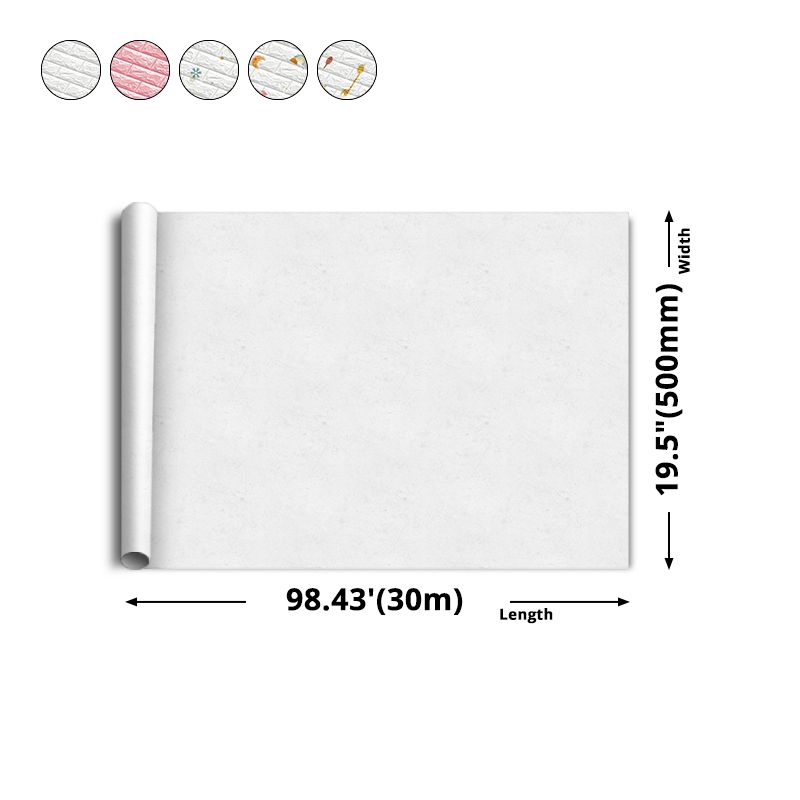 Modern Peel & Stick Subway Tile Water Resistant Wall Tile for Bedroom Living Room Clearhalo 'Flooring 'Home Improvement' 'home_improvement' 'home_improvement_wall_paneling' 'Wall Paneling' 'wall_paneling' 'Walls & Ceilings' Walls and Ceiling' 1200x1200_183fc6d7-26a1-4488-a2b2-d7849e80d3ad