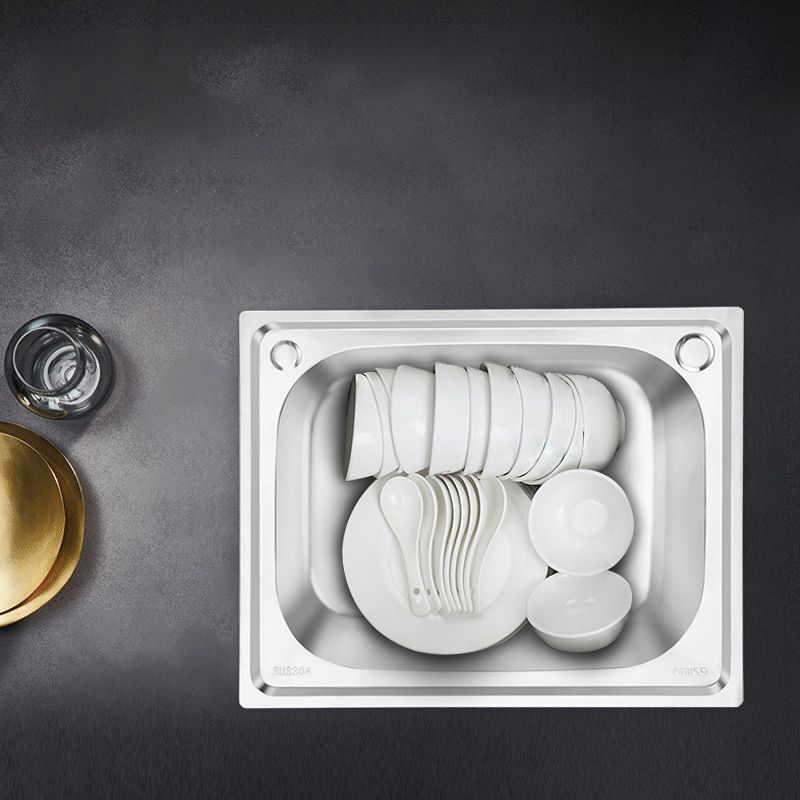 Stainless Steel Sink Drop-In Single Bowl Kitchen Sink with Basket Strainer Clearhalo 'Home Improvement' 'home_improvement' 'home_improvement_kitchen_sinks' 'Kitchen Remodel & Kitchen Fixtures' 'Kitchen Sinks & Faucet Components' 'Kitchen Sinks' 'kitchen_sinks' 1200x1200_184f18ae-21e2-40c5-b920-529c187c88cc