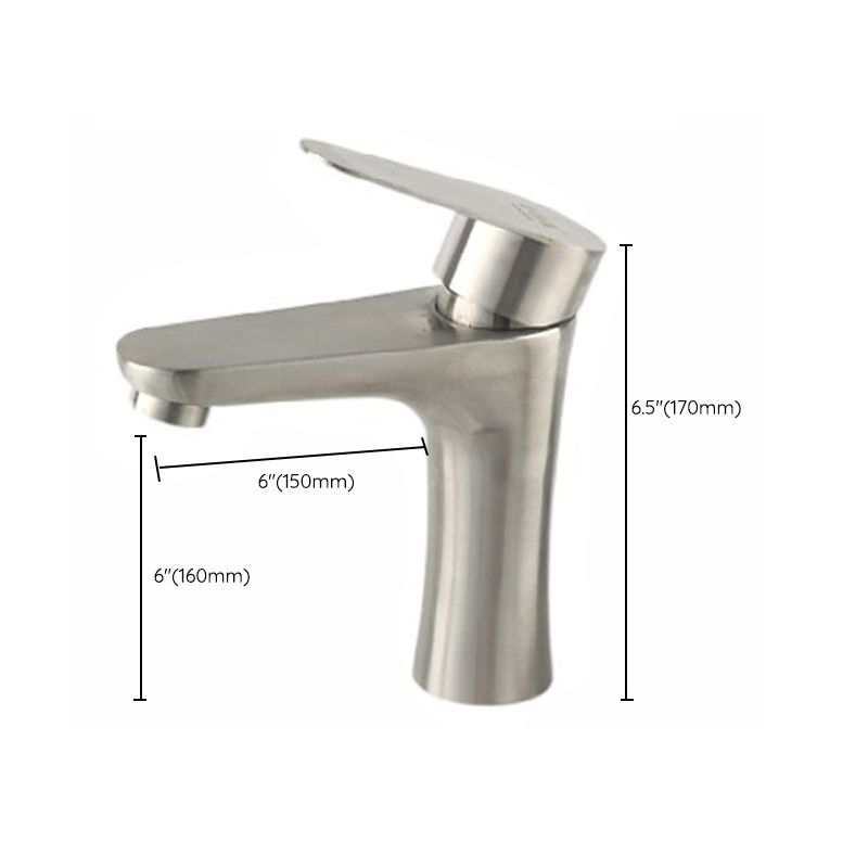 Centerset Lavatory Faucet Single Lever Handle Faucet for Bathroom Clearhalo 'Bathroom Remodel & Bathroom Fixtures' 'Bathroom Sink Faucets' 'Bathroom Sinks & Faucet Components' 'bathroom_sink_faucets' 'Home Improvement' 'home_improvement' 'home_improvement_bathroom_sink_faucets' 1200x1200_18529e1d-32e4-40f2-b245-a8922242203b