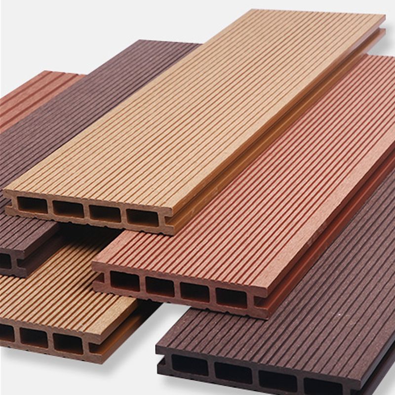 Contemporary Engineered Floor Tile Wire Brushed Nail Wooden Floor for Patio Garden Clearhalo 'Flooring 'Hardwood Flooring' 'hardwood_flooring' 'Home Improvement' 'home_improvement' 'home_improvement_hardwood_flooring' Walls and Ceiling' 1200x1200_18a4134f-2898-4458-8a58-935d7d0f6428