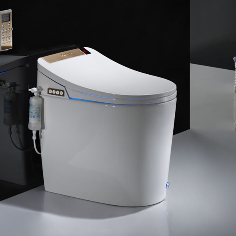 Elongated Floor Standing Bidet Vitreous China Bidets Floor Mount Bidet Clearhalo 'Bathroom Remodel & Bathroom Fixtures' 'Bidets' 'Home Improvement' 'home_improvement' 'home_improvement_bidets' 'Toilets & Bidets' 1200x1200_18bf7498-54e9-48e6-8535-ed0c2fc85353