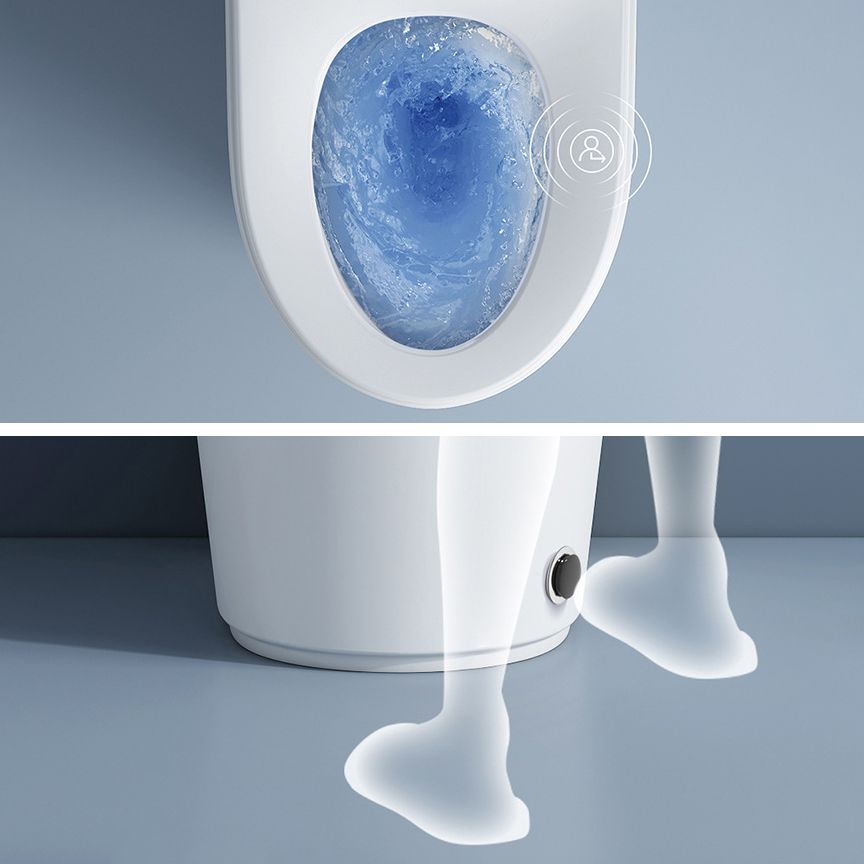Modern Toilet Bowl One Piece Toilet Floor Mounted ABS Toilet Clearhalo 'Bathroom Remodel & Bathroom Fixtures' 'Home Improvement' 'home_improvement' 'home_improvement_toilets' 'Toilets & Bidets' 'Toilets' 1200x1200_18cc7837-5ebe-42a5-893e-49d789886200