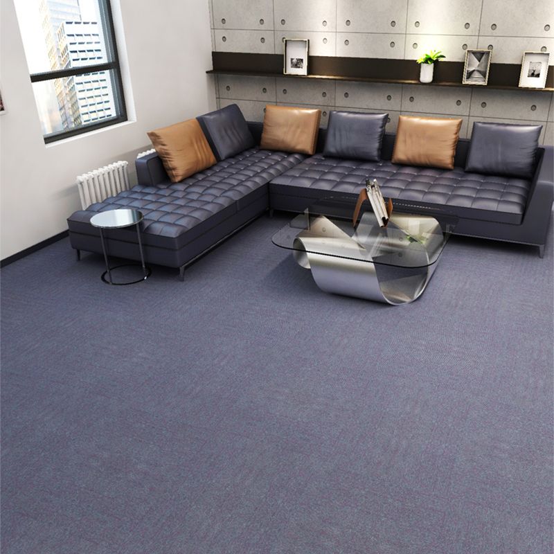 Office Room Carpet Tiles Solid Color Level Loop Square Carpet Tiles Clearhalo 'Carpet Tiles & Carpet Squares' 'carpet_tiles_carpet_squares' 'Flooring 'Home Improvement' 'home_improvement' 'home_improvement_carpet_tiles_carpet_squares' Walls and Ceiling' 1200x1200_18ef2a70-3be0-48c9-b18c-45bda5a7fceb