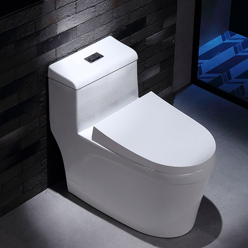 Porcelain Modern Toilet Floor Mounted One Piece Toilet Bowl Toilet Clearhalo 'Bathroom Remodel & Bathroom Fixtures' 'Home Improvement' 'home_improvement' 'home_improvement_toilets' 'Toilets & Bidets' 'Toilets' 1200x1200_191635f9-177b-40e5-92b7-284ada2a0098