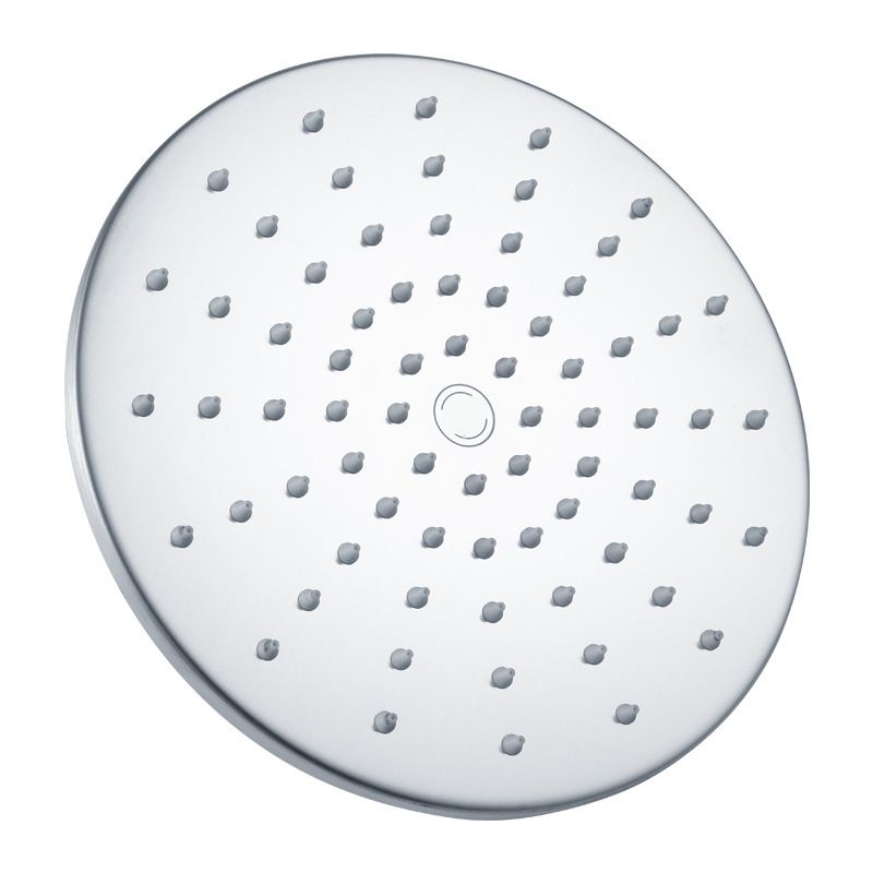 Stainless Steel Fixed Shower Head in Silver H2Okinetic Technology Showerhead Clearhalo 'Bathroom Remodel & Bathroom Fixtures' 'Home Improvement' 'home_improvement' 'home_improvement_shower_heads' 'Shower Heads' 'shower_heads' 'Showers & Bathtubs Plumbing' 'Showers & Bathtubs' 1200x1200_196dbd54-fb0f-4906-baf0-2b44d0ec8bed
