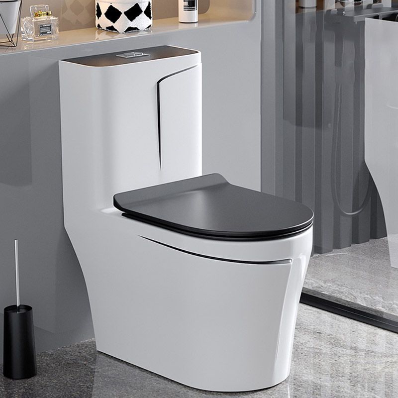 Skirted Traditional Flush Toilet Floor Mount One-Piece Toilet with Slow Close Seat Clearhalo 'Bathroom Remodel & Bathroom Fixtures' 'Home Improvement' 'home_improvement' 'home_improvement_toilets' 'Toilets & Bidets' 'Toilets' 1200x1200_1979724d-027f-4a5e-ab5c-092a44c40bbe