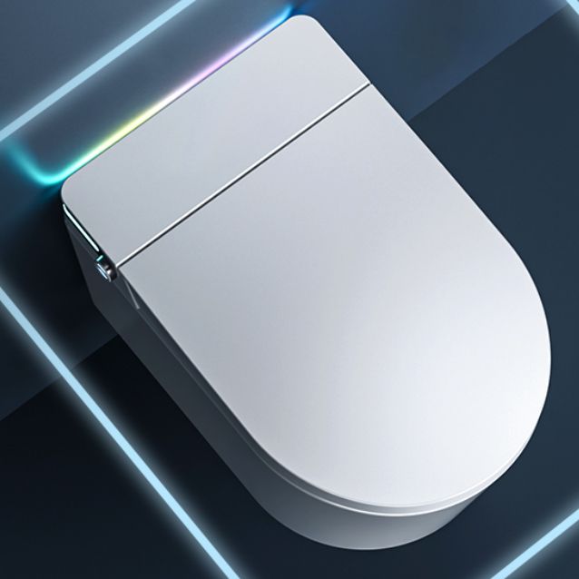 Remote Control Included Ceramic Contemporary Elongated Wall Hung Toilet Set Clearhalo 'Bathroom Remodel & Bathroom Fixtures' 'Bidets' 'Home Improvement' 'home_improvement' 'home_improvement_bidets' 'Toilets & Bidets' 1200x1200_197c6147-301a-4b67-8639-932f1c1135d0