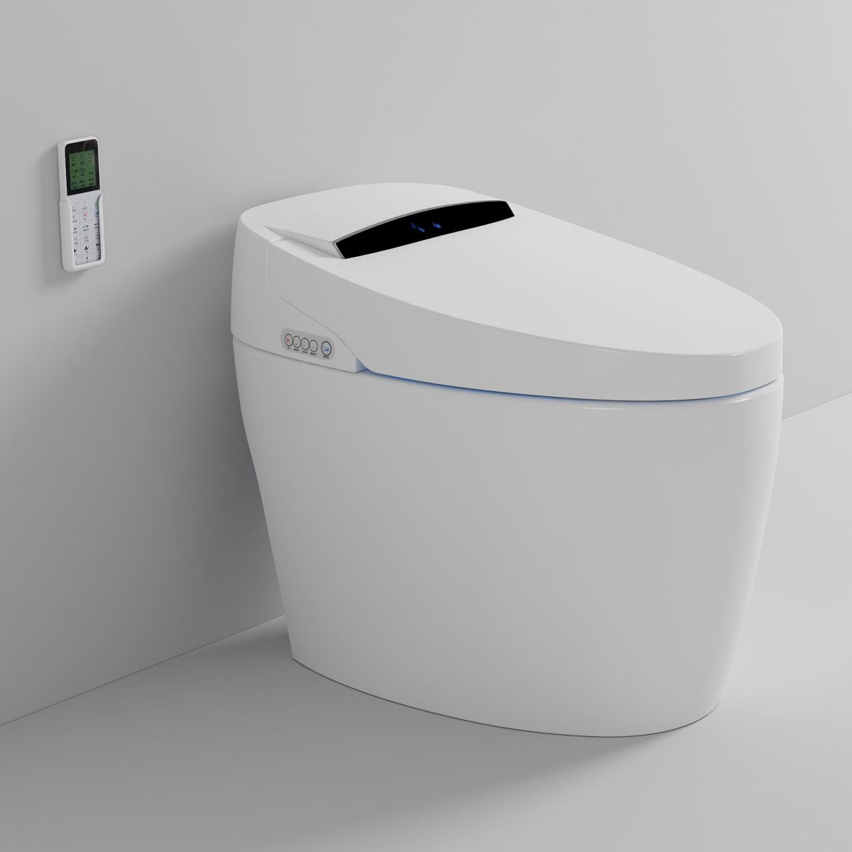 Modern Heated Seat Flush Toilet Floor Mount White Toilet with Toilet Seat Clearhalo 'Bathroom Remodel & Bathroom Fixtures' 'Home Improvement' 'home_improvement' 'home_improvement_toilets' 'Toilets & Bidets' 'Toilets' 1200x1200_199b31eb-daae-4e54-a929-9ba4c2beac14