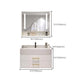 Bathroom Vanity Set Single-Sink Wall-Mounted Mirror Included Drawers Bathroom Vanity Clearhalo 'Bathroom Remodel & Bathroom Fixtures' 'Bathroom Vanities' 'bathroom_vanities' 'Home Improvement' 'home_improvement' 'home_improvement_bathroom_vanities' 1200x1200_19a317f4-020b-48b7-a0ea-5f64895a5009