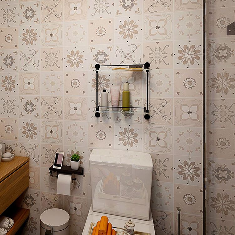 Spanish Pattern Singular Tile Water Resistant Peel & Stick Tile for Backsplash Wall Clearhalo 'Flooring 'Home Improvement' 'home_improvement' 'home_improvement_peel_stick_blacksplash' 'Peel & Stick Backsplash Tile' 'peel_stick_blacksplash' 'Walls & Ceilings' Walls and Ceiling' 1200x1200_19de3251-0345-4f6f-bdad-bb7773b9c754