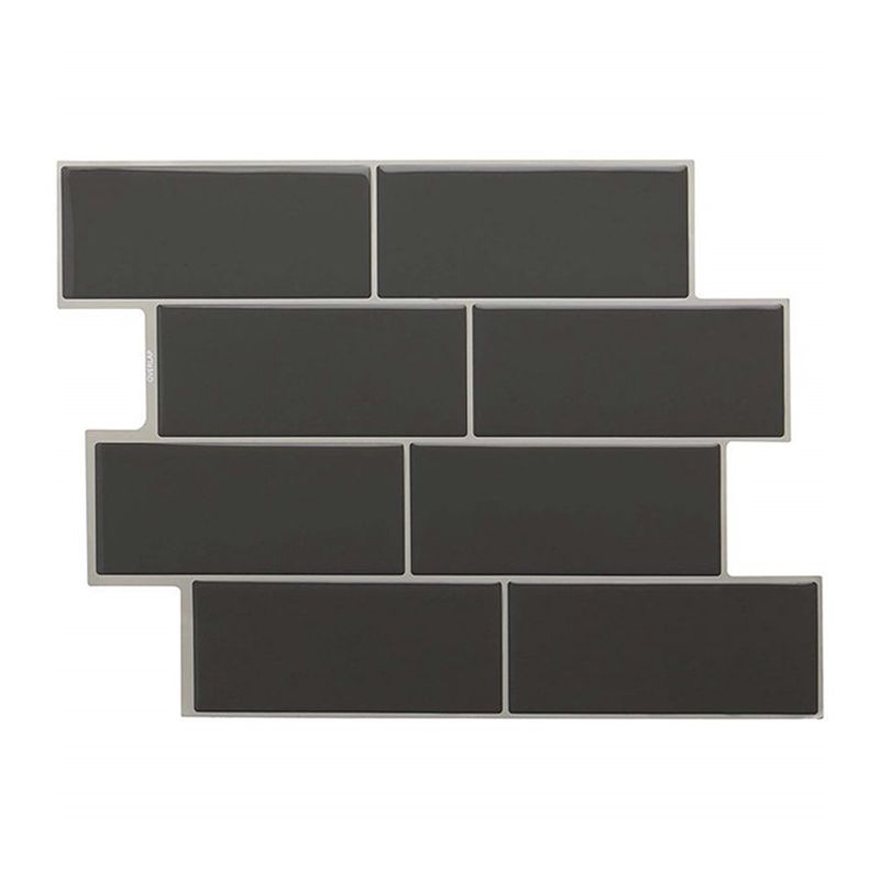 Modern Peel and Stick Backsplash Wall Tile PVC Peel & Stick Field Tile Clearhalo 'Flooring 'Home Improvement' 'home_improvement' 'home_improvement_peel_stick_blacksplash' 'Peel & Stick Backsplash Tile' 'peel_stick_blacksplash' 'Walls & Ceilings' Walls and Ceiling' 1200x1200_19ea5855-31b9-4176-bba5-99eceb878bd9