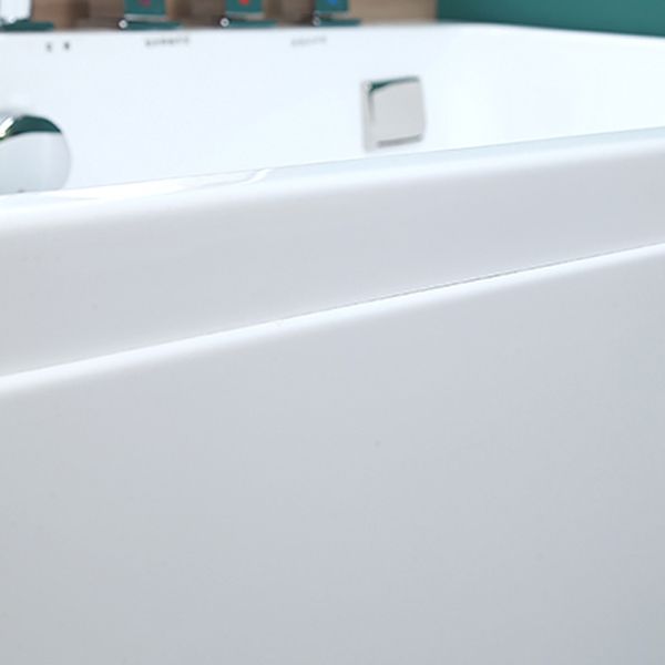 Soaking Bathtub Antique Finish Rectangular Back to Wall Bath Clearhalo 'Bathroom Remodel & Bathroom Fixtures' 'Bathtubs' 'Home Improvement' 'home_improvement' 'home_improvement_bathtubs' 'Showers & Bathtubs' 1200x1200_19ec751e-4f56-4b9e-89e1-ef832ff7214f