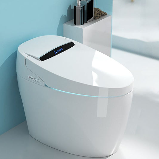Elongated All-in-One Bidet White One-Piece Smart Toilet Bidet with Heated Seat Clearhalo 'Bathroom Remodel & Bathroom Fixtures' 'Bidets' 'Home Improvement' 'home_improvement' 'home_improvement_bidets' 'Toilets & Bidets' 1200x1200_19f84b1b-d2f0-46a6-9933-af245399e577
