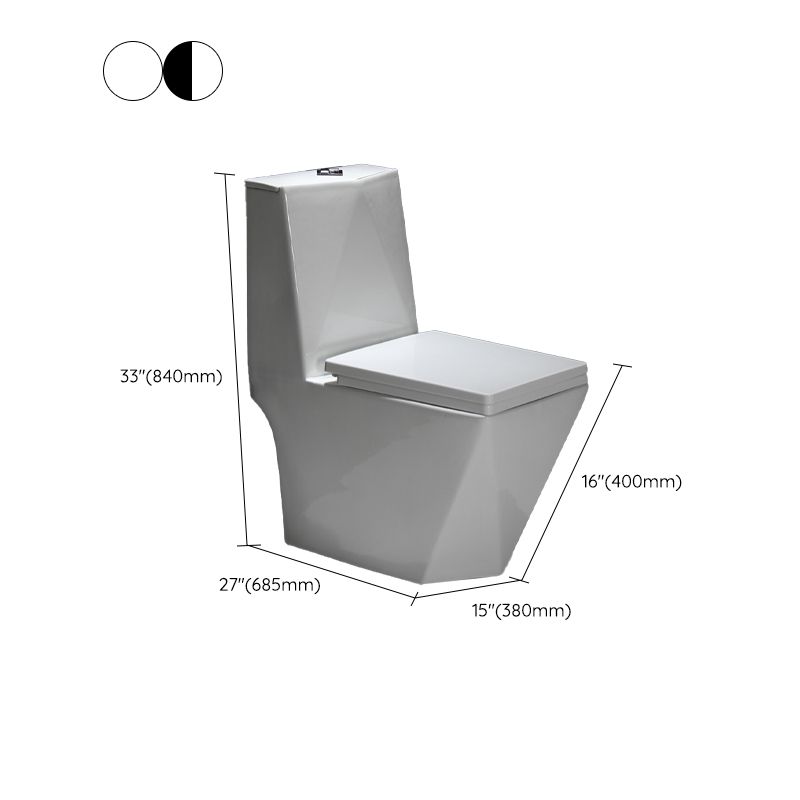 Skirted Toilet Traditional Floor Mount One-Piece Toilet with Slow Close Seat Clearhalo 'Bathroom Remodel & Bathroom Fixtures' 'Home Improvement' 'home_improvement' 'home_improvement_toilets' 'Toilets & Bidets' 'Toilets' 1200x1200_1a148a26-efa5-4cf7-8e74-06e1b5b99ee7