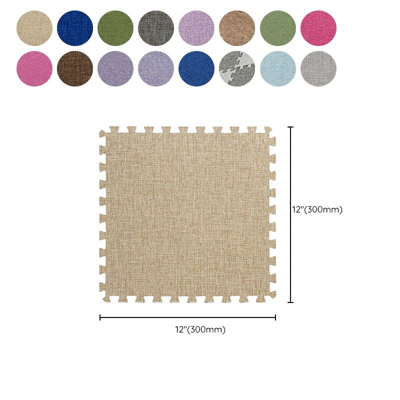 Modern Floor Tile Foam Interlocking Stain Resistant Indoor Floor Carpet Tile Clearhalo 'Carpet Tiles & Carpet Squares' 'carpet_tiles_carpet_squares' 'Flooring 'Home Improvement' 'home_improvement' 'home_improvement_carpet_tiles_carpet_squares' Walls and Ceiling' 1200x1200_1a226769-f0c5-4fb2-a058-89540e09928b