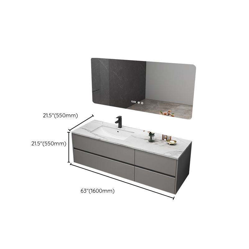 Modern Sink Vanity Wall Mount Bathroom Wooden Vanity Cabinet with Mirror Cabinet Clearhalo 'Bathroom Remodel & Bathroom Fixtures' 'Bathroom Vanities' 'bathroom_vanities' 'Home Improvement' 'home_improvement' 'home_improvement_bathroom_vanities' 1200x1200_1a53df24-ac2a-4240-a0e5-898d2448e64d