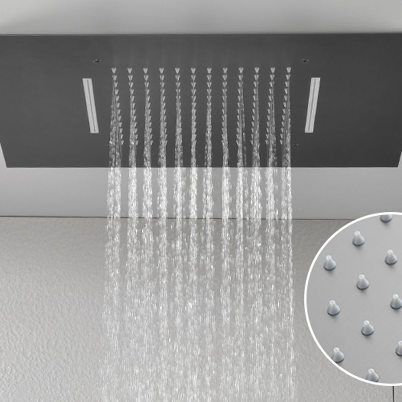 Ceiling Mounted Square Metal Shower Faucet Massage Shower System Clearhalo 'Bathroom Remodel & Bathroom Fixtures' 'Home Improvement' 'home_improvement' 'home_improvement_shower_faucets' 'Shower Faucets & Systems' 'shower_faucets' 'Showers & Bathtubs Plumbing' 'Showers & Bathtubs' 1200x1200_1a7e096e-9924-48d7-9d43-4bfb5cde18f0