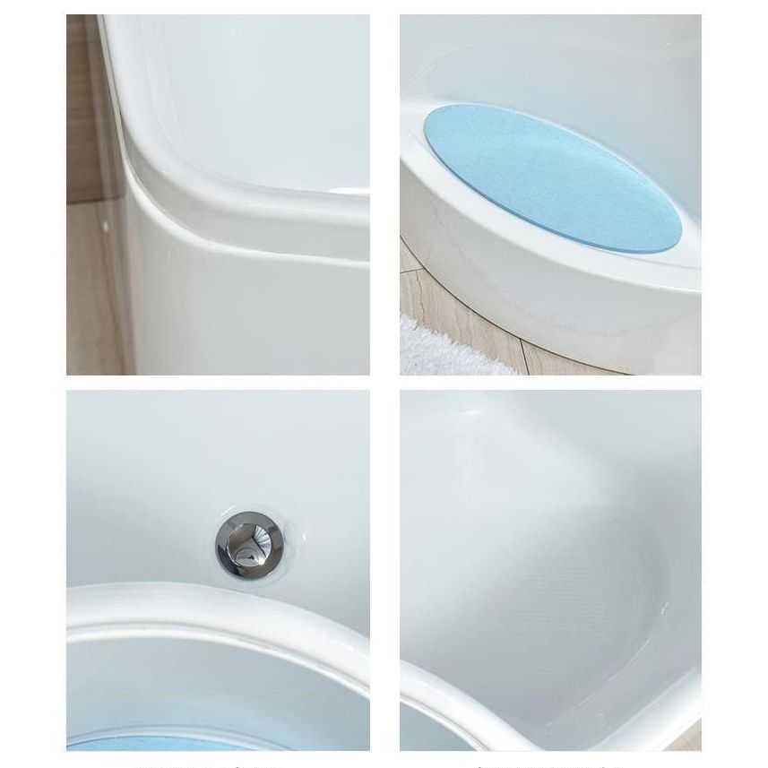 Modern Home Acrylic Bathtub White Corner Bath Tub with Seat Included Clearhalo 'Bathroom Remodel & Bathroom Fixtures' 'Bathtubs' 'Home Improvement' 'home_improvement' 'home_improvement_bathtubs' 'Showers & Bathtubs' 1200x1200_1a840e0d-ea7d-4ec5-8a6f-adad7308fa40