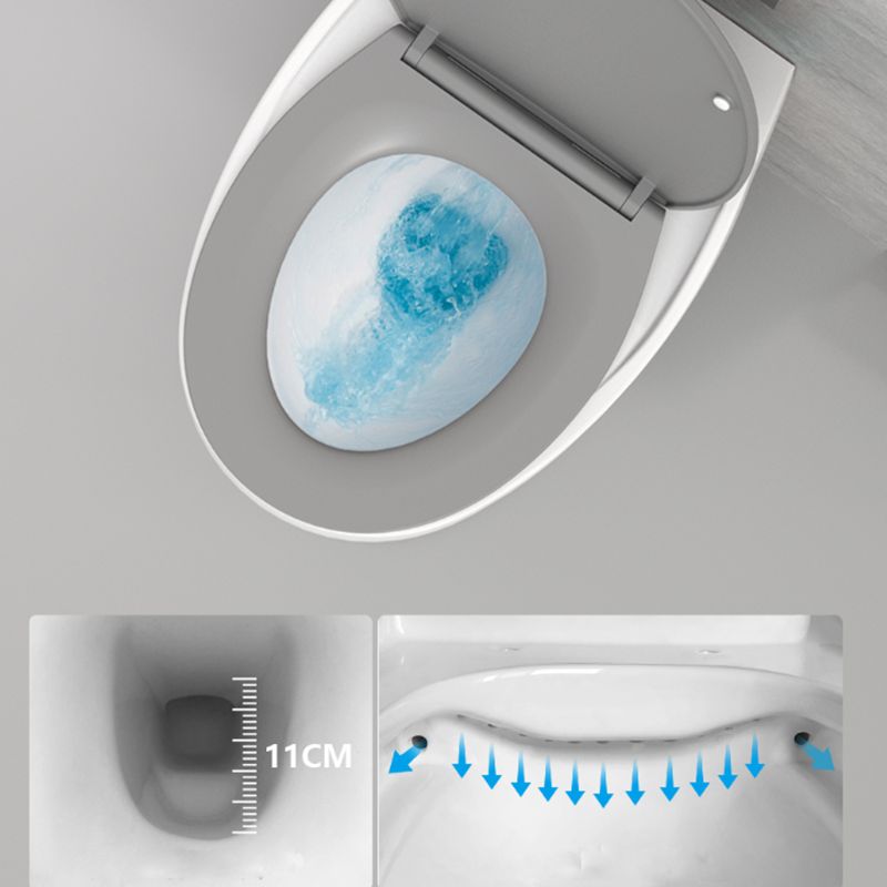 Contemporary Wall Hung Toilet Bowl Slow Close Seat Included Urine Toilet for Washroom Clearhalo 'Bathroom Remodel & Bathroom Fixtures' 'Home Improvement' 'home_improvement' 'home_improvement_toilets' 'Toilets & Bidets' 'Toilets' 1200x1200_1a8cc2b3-b280-407a-84c3-e473aaeb5c98