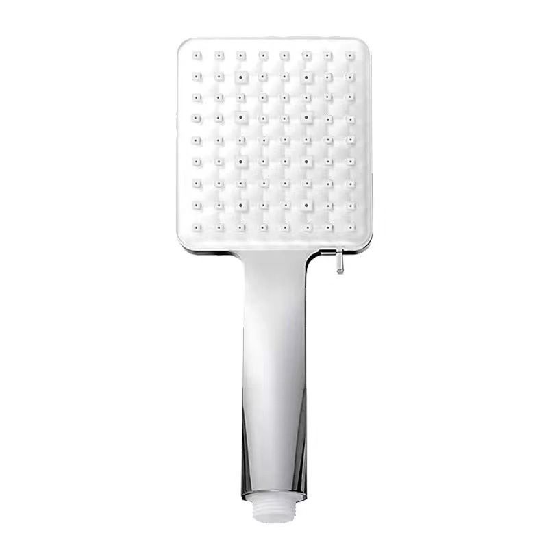 Square Modern Handheld Shower Head Leak Resistant Wall-Mount Showerhead Clearhalo 'Bathroom Remodel & Bathroom Fixtures' 'Home Improvement' 'home_improvement' 'home_improvement_shower_heads' 'Shower Heads' 'shower_heads' 'Showers & Bathtubs Plumbing' 'Showers & Bathtubs' 1200x1200_1a8cfcdf-2c62-4e76-8a3c-73ddb3151993