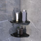 3 Piece Modern Bathroom Accessory Set Marble and Metal Bath Shelf Clearhalo 'Bathroom Hardware Sets' 'Bathroom Hardware' 'Bathroom Remodel & Bathroom Fixtures' 'bathroom_hardware_sets' 'Home Improvement' 'home_improvement' 'home_improvement_bathroom_hardware_sets' 1200x1200_1a8f3aaf-2755-45c9-ab7c-6524a2483400