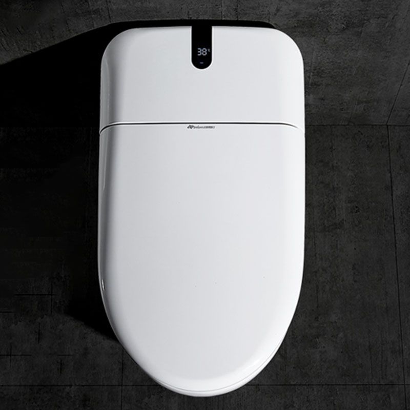 Electronic Toilet Elongated Floor Standing Bidet with Warm Air Dryer Clearhalo 'Bathroom Remodel & Bathroom Fixtures' 'Bidets' 'Home Improvement' 'home_improvement' 'home_improvement_bidets' 'Toilets & Bidets' 1200x1200_1a9006f4-b561-4015-b259-7b54b859e090